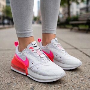 Nike Air Max Up Women's Shoes Light Grey Pink Orange CK7173 001 Size 6.5